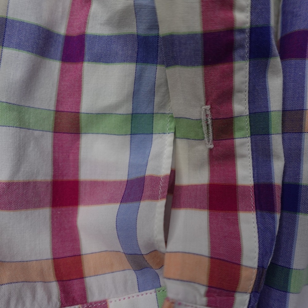 Paul & Shark Yachting Shirt Mens 44 Soft Touch Plaid Button Down Long Sleeve - Picture 3 of 13
